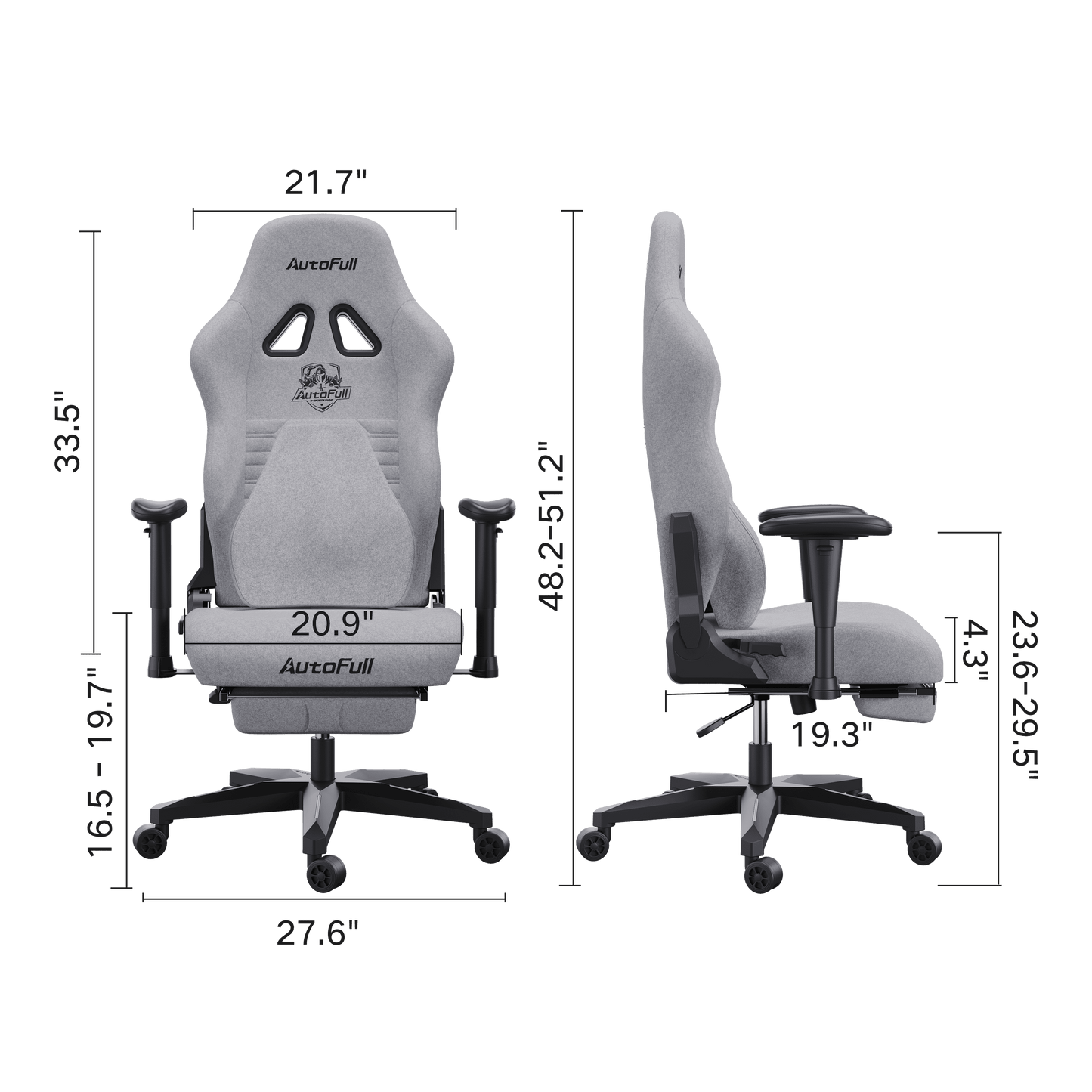 AutoFull C3 Gaming Chair Fabric