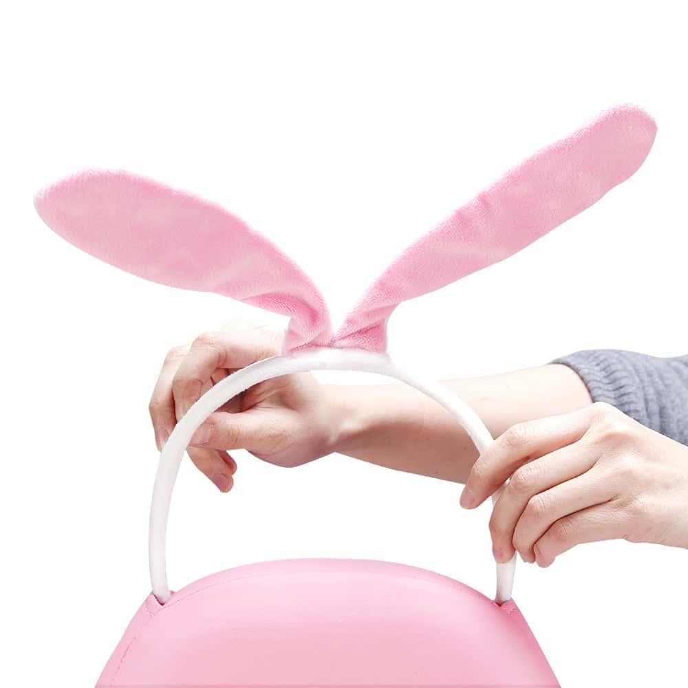 Autofull pink bunny ear