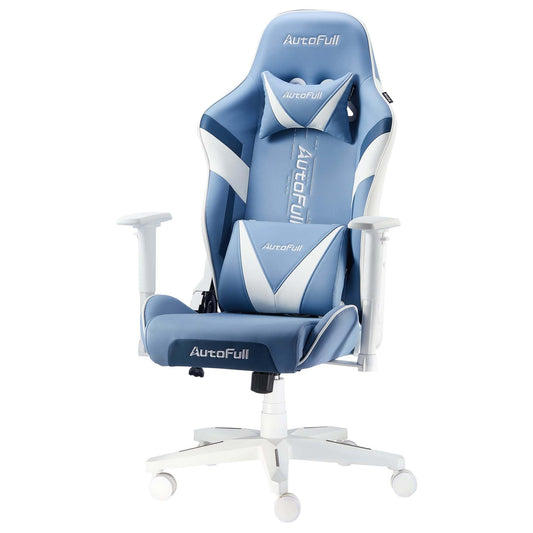 AutoFull Racing Gaming Chair Ice Blue