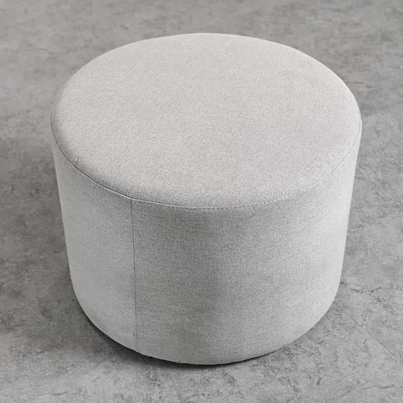 AutoFull Round chair, Plush material, Gray