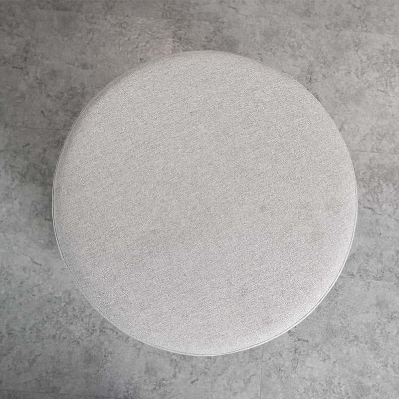 AutoFull Round chair, Plush material, Gray